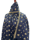Contrast Booti Chikankari Lawn - Chaddar