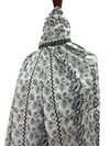 Contrast Chikankari Lawn - Chaddar