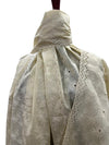 يتوهم Chikankari الحدود تشادر