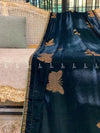 Butterfly Jaal Stone Velvet Shawl