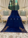 Moore Motif Stone Velvet Shawl