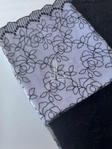 Elegant Embroidered Jaal Chiffon - Dupatta
