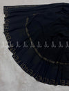 Stamped Style Logo Border Chiffon - Chaddar