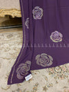 Sparkley Stone Gulaab Jaal - Chaddar