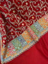 Sozni Jaal Papermache Palla - Shawl