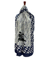 Logo Mono Print Lawn - Stole