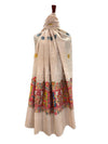 Kaani Paisley Palla Lawn - Chaddar