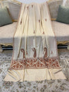 Flower Work Kalandour Palla - Shawl