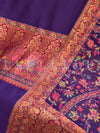 Neck Palla Gulaab Weaved Kaani - Suit