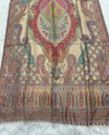 Meenakari Style Lama Silk Kaani - Shawl