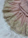 Petal Glow Chiffon - Shawl