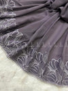 Elysian Tulip Lace Chiffon - Shawl