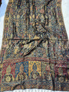 Peacock Jaal Silk Kaani - Shawl