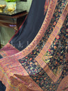 Artisan Style Neckline Weaved Kaani - Suit