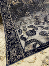 Zari Noir Velvet Shawl - image 5