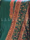 Artisan Style Neckline Weaved Kaani - Suit