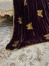 Butterfly Jaal Stone Velvet Shawl