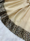 Leopard Grace Embellished Chiffon - Chaddar