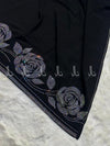 Heavy Gulaab Stone Border - Chaddar by Shawls by Aima
