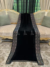 Fin Design Crystal Velvet - Shawl