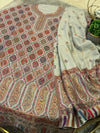 Weaved Zarri Highlight - Pashmina Suit