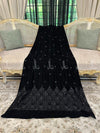 Midnight Bloom Velvet - Shawl