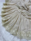 Chanar Cutwork Lace Chiffon - Shawl
