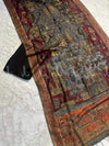 Village Kari RawSilk Kaani - Shawl