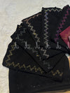 Zigzag Flowery all Around Stone Chiffon Edoition I - Chaddar