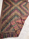 Pyramids Pattern Reversible Kaani - Shawl