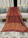 Diagnol Theme Silk Kaani - Shawl
