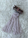 Star Plain Georgette Stole