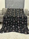 Multi Butterfly flock Stone Jaal - Chaddar