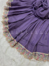 Leaf Petal Cutdana Embellished - Shawl