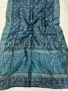 Diagnol Theme Silk Kaani - Shawl
