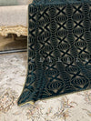 Elegant Heavy Stone Jaal Velvet Shawl
