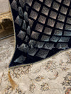 Dice Pattern Stone Jaal Velvet Shawl
