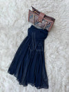 Star Plain Georgette Stole