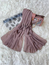 Star Plain Georgette Stole