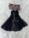 Star Plain Georgette Stole