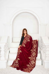 Glimmering Zari Sequin Wrap