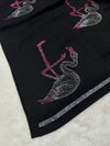 Flamingo Combo Jaal Chiffon - Chaddar