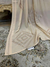 Diagnol Style Jaal Chiffon - Chaddar