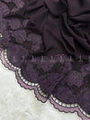 Trio Tulip Border Chiffon - Shawl