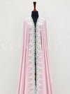 zardozi Style Cutdana Lace Chiffon - Shawl