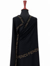 Stamped Style Logo Jaal Chiffon - Chaddar