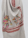 Needle Work Elephant Palla - Stole