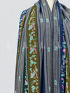 Kashmiri Floral Check - Stole