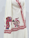 Needle Work Elephant Palla - Stole