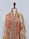 Kalamkari Floral Tapestry - Stole